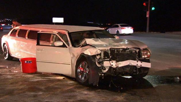 Limousine Causes Chain-Reaction Crash in Santa Clarita