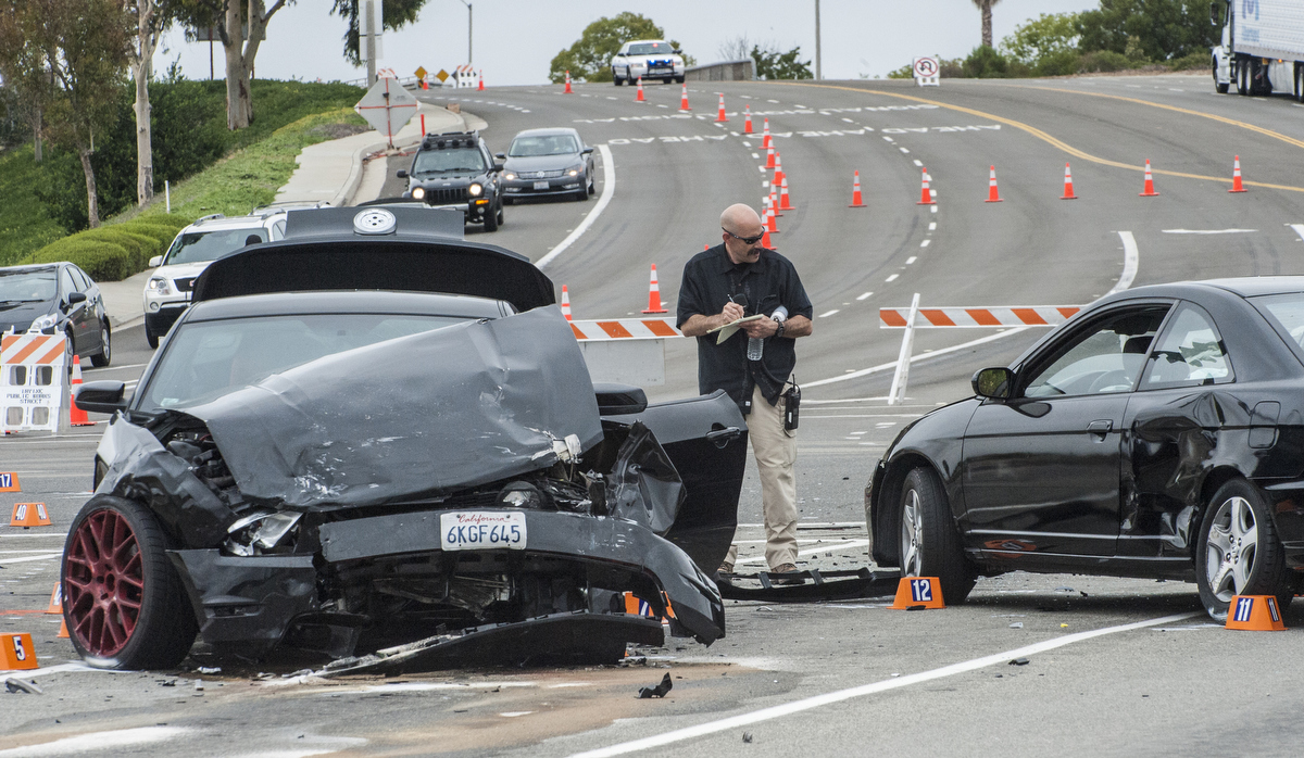 Two Drivers and A Bicyclist Injured in Head-On Crash Near Calistoga