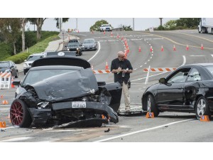 Two Drivers and A Bicyclist Injured in Head-On Crash Near Calistoga